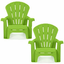 Garden Chair Dark Green 2 Pack Bundle Kids Patio Furniture Chair Garden Chairs
