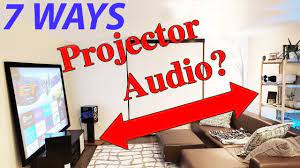 7 Ways To Connect A Projector To Speakers Youtube The screen of the connected device will now be projected.
