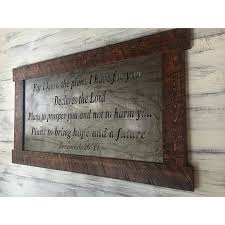 For the wall in your home, waiting is all the same: Buy Metal Sign Scripture Wall Art Metal Wall Art Wall Hanging Wood Sign Inspirational Sign Home Decor Rustic Home By Jnmrustic Designs On Dot Bo