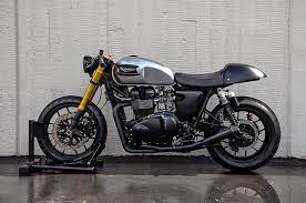2017 Triumph New Bonneville T 120 Black 1200 Cafe Racer Custom British Customs Custom Cafe Racer Motorcycles For Sale Triumph Cafe Racer Harley Davidson Motorcycles Custom Cafe Racer