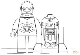 Disegno Di R2d2 And C3po Lego Da Colorare Disegni Da Colorare E Stampare Gratis