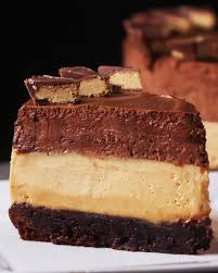 Chocolate Peanut Butter Mousse Box Cake Recipe By Tasty Recipe Box Cake Recipes Peanut Butter Cups Recipe Giant Peanut Butter Cup Recipe