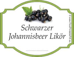 Maybe you would like to learn more about one of these? Schwarzer Johannisbeer Likor Etiketten Pdf Drucken Kostenlos