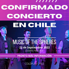 La banda británica volverá al país en el marco de su gira mundial music of the . Coldplay Chile Coldplaycl Twitter