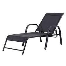 Costway 1 Piece Metal Steel Outdoor Chaise Lounge Adjustable Back Chair Sling Lounges Recliner Patio Hw59094 The Home Depot In 2020 Outdoor Patio Chaise Lounge Patio Lounge Chairs Outdoor Chaise Lounge