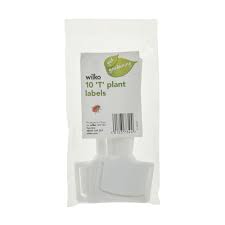 Choose from matte or glossy sticker stock. Wilko 10 Pack Plastic T Plant Labels Wilko