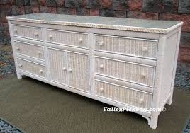 Quality Henry Link Lexington Wicker Dresser Bureau Credenza Flat Tv Stand Table Wicker Furniture Redo Antique Wicker Chairs Wicker Furniture For Sale