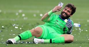 Ken Early Alisson In Wanda Land Completes Fairytale Season For Liverpool ken early alisson in wanda land