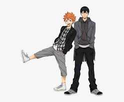 The story follows shōyō hinata, a boy determined to become a great volleyball player despite his small stature. Anime Haikyuu Hinata Kageyama Tobio Png Hinata Kageyama Anime Haikyuu Hinata Y Kageyama Png Image Transparent Png Free Download On Seekpng