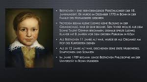 Gemälde von beethoven als kind Ludwig Van Beethoven Ppt Herunterladen