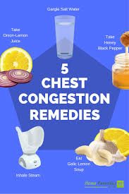 Try These 5 Simple Yet Very Effective Home Remedies To Get Rid Of Your Chest Congestion Chest Congestion Remedies Congestion Remedies Chest Congestion
