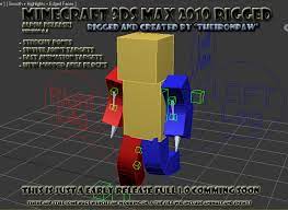 However, mods are mainly popular for the pc, mac, . 3ds Max Minecraft Human Model Rigged V0 5 File Mod Db