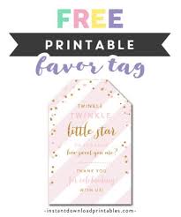 50+ free adorable baby shower printables for a perfect party. Favor Tags Archives Instant Download Printables