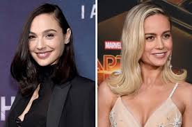 See brie larson before plastic surgery and how her beauty look has changed over the years with her best red carpet moments. Gal Gadot Posted A Sweet Message To Brie Larson And I M Emotional Entertainment Gists