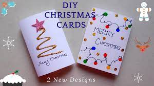 Utilize the space in the front and back of the card to include additional photos or special holiday messages. Diy 2 Easy Christmas Greeting Cards How To Quickly Make Christmas Cards Av Visuals Youtube