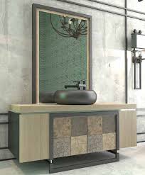 Ein attraktiver preis und ein atemberaubender effekt badezimmer set zicco via. Casa Padrino Luxus Badezimmer Set Naturfarben Mehrfarbig Schwarz 1 Waschtisch Mit 4 Turen Und 1 Waschbecken Und 1 Wandspiegel Luxus Qualitat