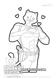 How To Draw Meowscles Fortnite Chapter 2 Draw It Cute In 2020 Coloring Pages For Boys Drawings Fortnite