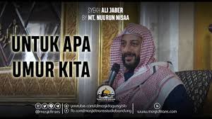 Syekh ali jaber meninggal pada usia 44 tahun, ia meninggalkan istri dan 3 orang anak, namun anak ketiganya masih dalam kandungan sang istri, umi nadia. Untuk Apa Umur Kita Syekh Ali Jaber Youtube