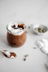 Vegan Chocolate Mousse With Cardamom Coconut Cream With Aquafaba Vegan Chocolate Mousse Vegan Baking Dessert Dessert Smoothie