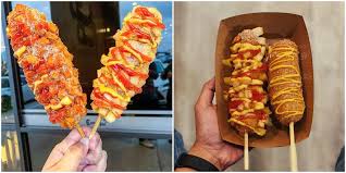 Topped with chicharrones and kimchi. Korean Hot Dogs In Houston Are Now Available They Re Insanely Delicious Narcity