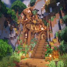 Mythicalsausage On Instagram My Ultimate Mountain House Base I Love This Build Che Minecraft Architecture Cute Minecraft Houses Minecraft House Designs