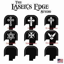 Check spelling or type a new query. Engraved S W Shield Back Plate Religious Patterns