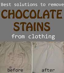 How do you remove chocolate from clothes? Best Solutions To Remove Chocolate Stains From Clothing Cleaning Ideas Com