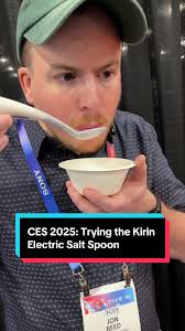 ⚡️🥄 The Kirin Electric Salt Device uses a mild electric current to attract  dispersed ions towards your tongue, enhancing saltiness and umami without  adding the any actual salt. CNET senior editor Jon ...