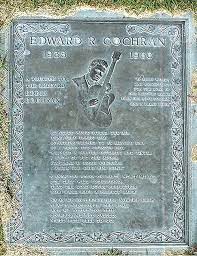 Eddie Cochran S Grave Photo Famous Musicians Famous Graves Headstones