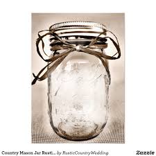 Country Mason Jar Rustic Invitation Blank Template Zazzle Com Mason Jar Invitations Template Mason Jar Invitations Mason Jar Wedding Invitations Template