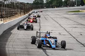 road to indy rising stars head to lucas oil raceway oval