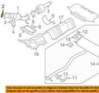 Range Rover LR0 25110, Exhaust Pipe Connector Gasket