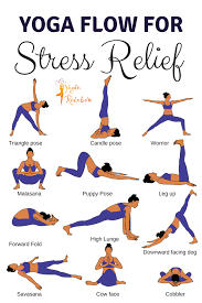 You can do them individually or make a little sequence out of them! 7 Yoga Poses For Stress Relief Easy Yoga Workouts Easy Yoga Yoga For Stress Relief