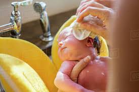 Lay your baby down and dry their head gently, and lift the hood of the towel over their head to keep their warm. When To Bathe A Newborn Baby Boy Newborn Baby