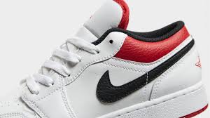 The retail price tag is set at. Jordan 1 Low Gs White Gym Red Where To Buy Undefined The Sole Womens