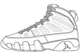 Jordan 14 Shoes Coloring Pages Bing Images Jordan Coloring Book Shoe Template Sneakers Drawing