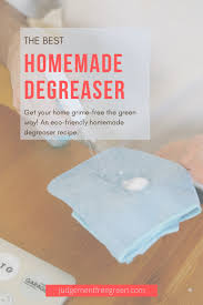 It's best to use citrus essential oils. The Best Homemade Degreaser Judgement Free Green