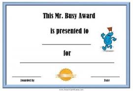 Award Certificates With The Mr Men Award Certificates Mr Men Mr