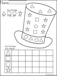 Lincoln S Hat Shapes Graph Made By Teachers Math Activities Preschool Preschool Math Activities Shapes Graphing Activities