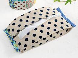 初心者さんでも簡単 かわいいボックスティッシュカバーの作り方 ハンドメイド ポーチ 型紙 ティッシュカバー 作り方 ティッシュカバー