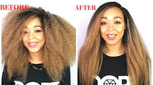 Wash your hair before you start the process. Crochet Braids Tutorial How To Get Your Marley Kinky Hair Straight Youtube
