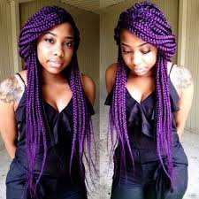 Black And Blue Box Braids Mixed Black Hair Information Natural Hair Curly Hair Relaxed Hair Hairstyles Box Braids Hairstyles For Black Women Hair Styles Natural Hair Styles
