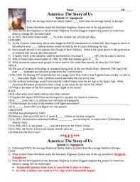 The story of us is a history channel series that uses engaging imagery, powerful special effects. 26 America The Story Of Us Westward Worksheet Answers Worksheet Resource Plans