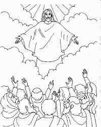 Ascension Of Jesus Christ Coloring Pages Bible Coloring Pages Jesus Coloring Pages Ascension Of Jesus