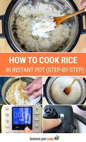 How To Cook Rice In Instant Pot Recipe How To Cook Rice Gluten Free Instant Pot Recipes Pressure Cooker Rice