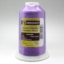 hemingworth thread 5000m lavender large spool