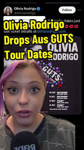 Olivia Rodrigo Australian Tour Dates Revealed