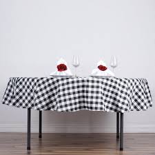 Black And White Checkered Tablecloth Walmart Buffalo Plaid Tablecloth 90 Round White Black Checkered Polyester Tablecloth Plaid Tablecloth Checkered Tablecloth Round Tablecloth