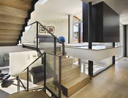 An endless variety of design options are available in our collection of courtyard entry house designs. Split Level House In Pennsylvania By Qb Split Level Home Designs Split Level House Home Stairs Design