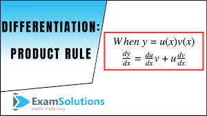 This discussion will focus on the product rule of differentiation. Differentiation Product Rule Examsolutions Youtube